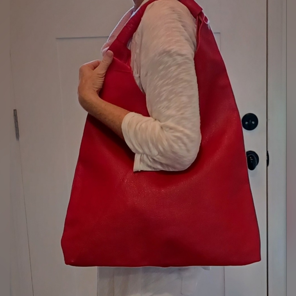 Elegant Red Women's Tote Bag